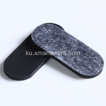 AntiSelf Adhesive Rubber Mat Feet Pad ji bo Elektronîkî